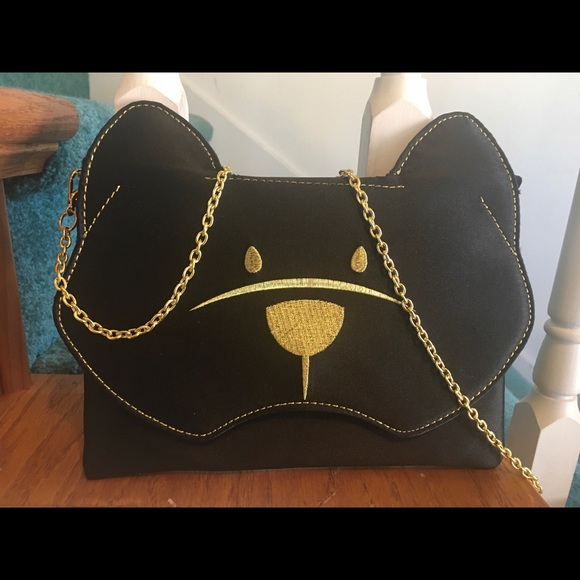 BCBGMaxAzria Handbags - BCBGMAXAZRIA bull dog bag NWT with free gift